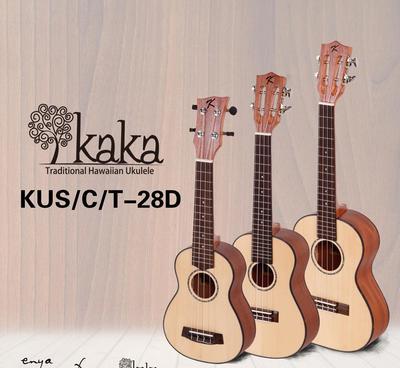Kaka牌云杉桃花芯面單尤克里里 品質與音色的完美融合